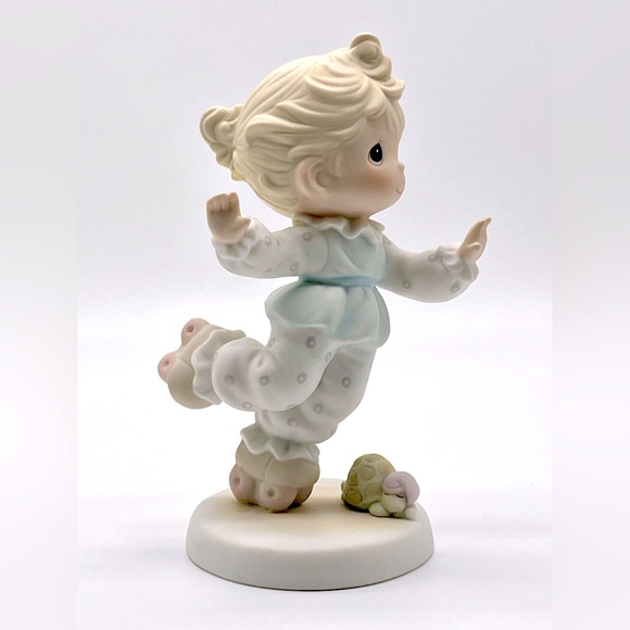 Precious Moments 1989 Samuel J. Butcher Happy Trip Figure, AS-IS Condition - Picture 1 of 12